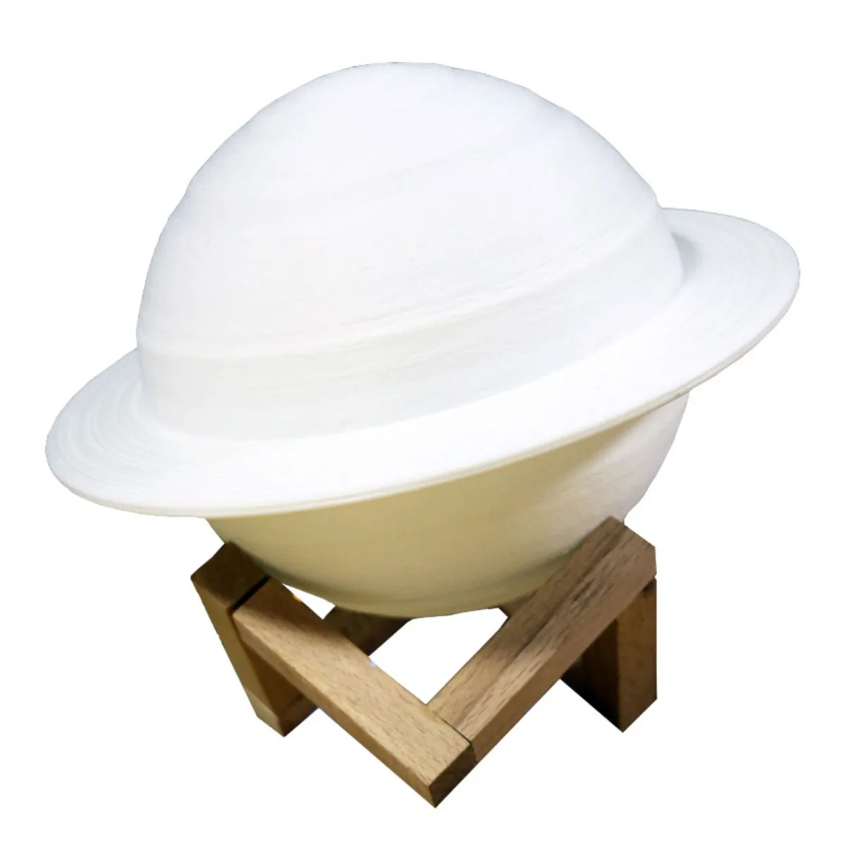 Saturn Lamp, 15cm Remote 16 Colours LED, USB Rechargeable