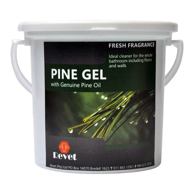 Revet - Pine Gel - Floor & Wall Cleaner - 1L - Bulk Pack of 5