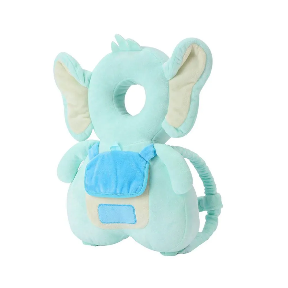 Baby Head Protection Backpack Cushion Toddlers Walker Safety Pad-Blue