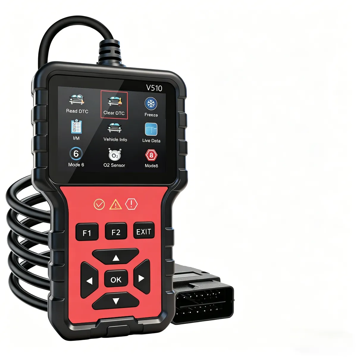 Red V510 OBD2 Scanner Code Reader Diagnostic Tool