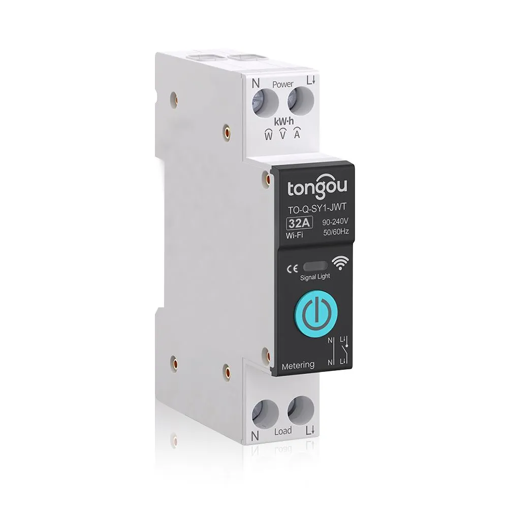 Smart WiFi Switch 32A, Real-time Power Monitoring, Remote Control&Set Timer