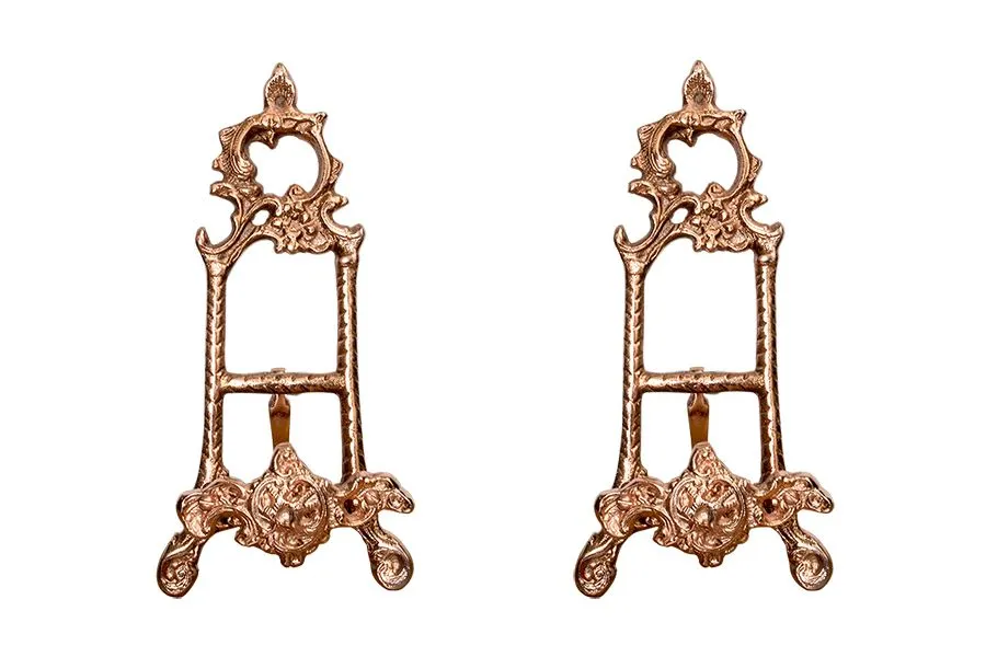Rose Gold Easel / Table Number Stand - Set of 2
