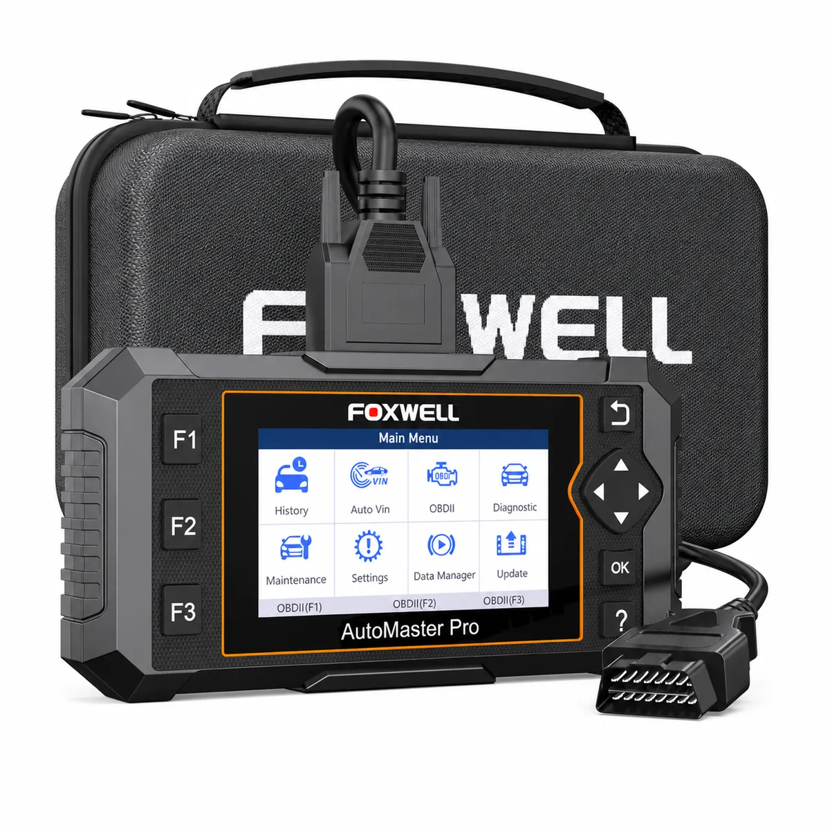 FOXWELL NT614 Elite 4 Systems Car Fault Diagnostic Tool Support 5 Services