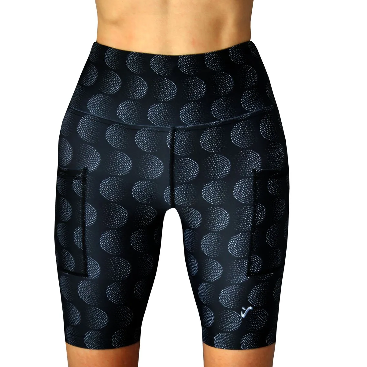 Vivolicious Women's Run & Gym Tech Shorts - Moon Shadow - S