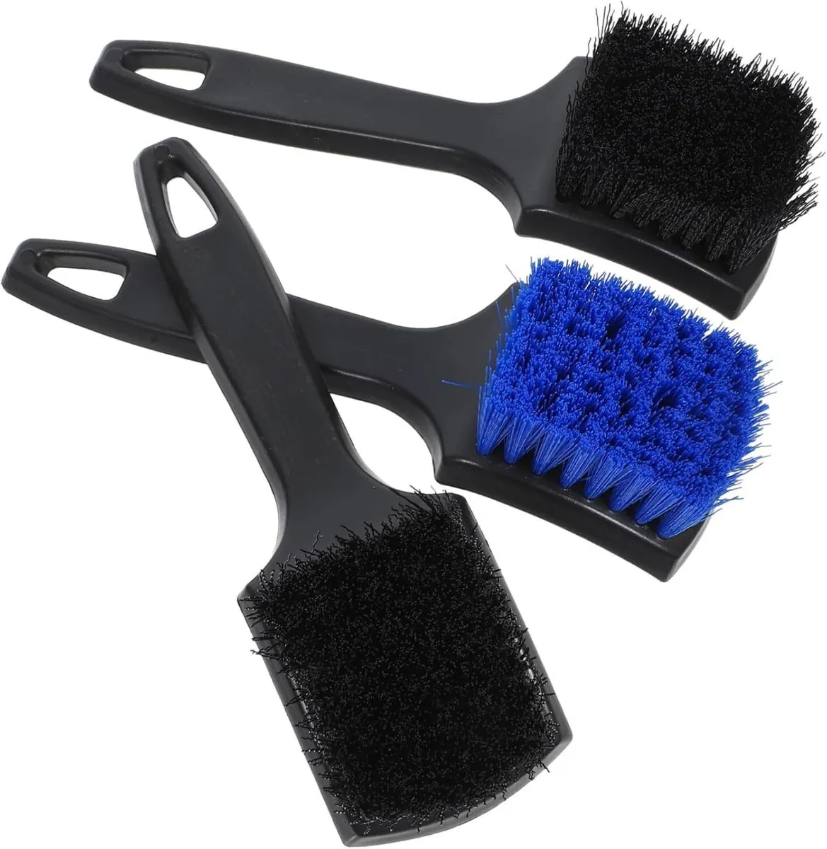 3 Pieces Soft Bristle Tire Cleaning Brush Handheld Crevice Brush