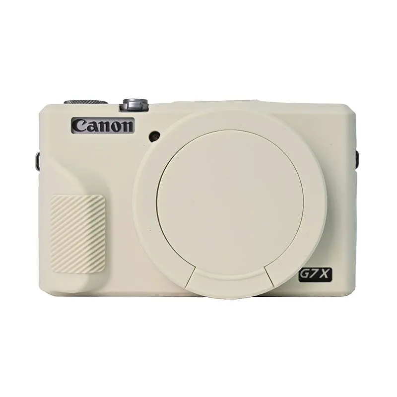 For Canon Powershot G7X Mark III G7XIII G7XM3 G7X3 Camera Case - Beige