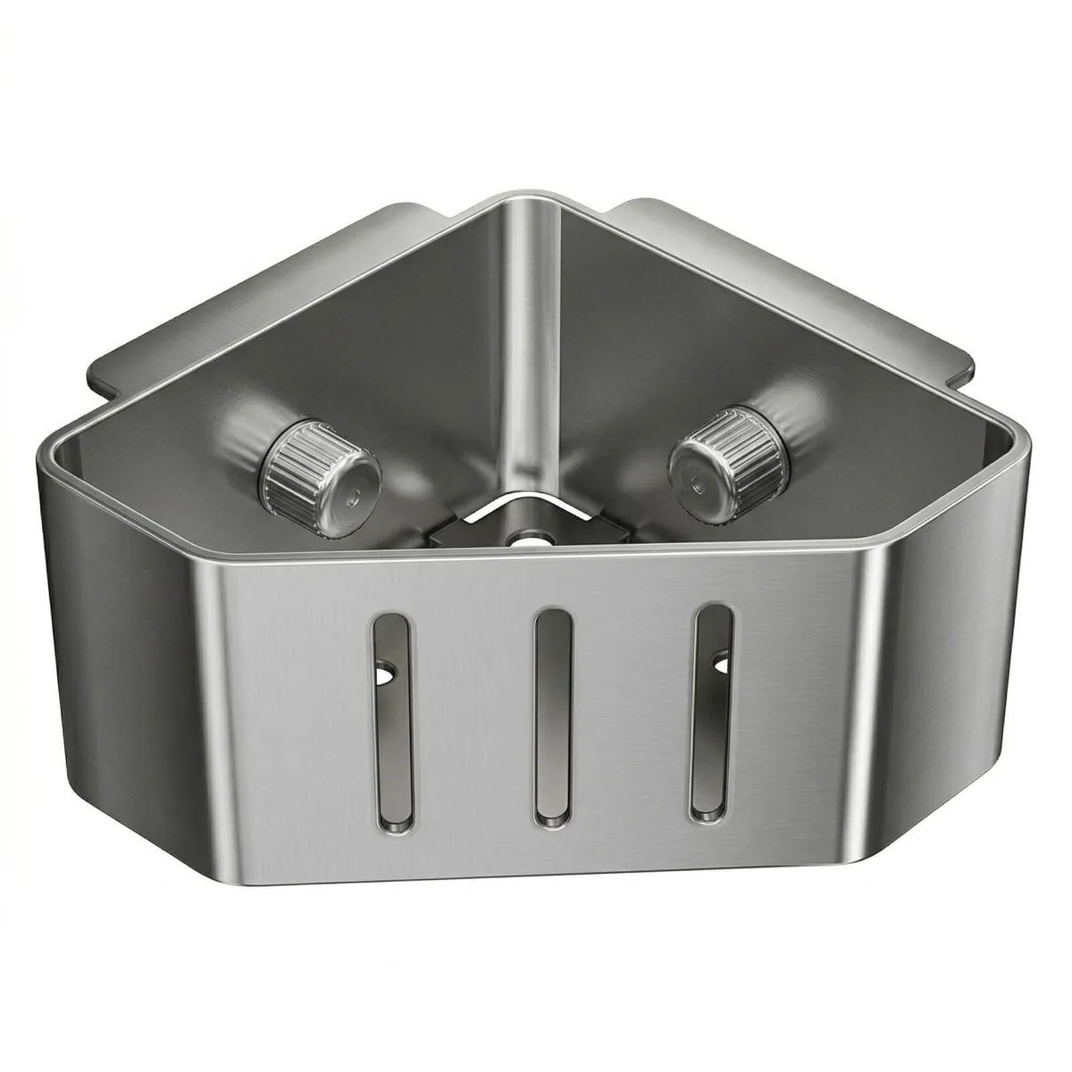 Corner Sink Caddy Sponge Holder - Rustproof Carbon Steel