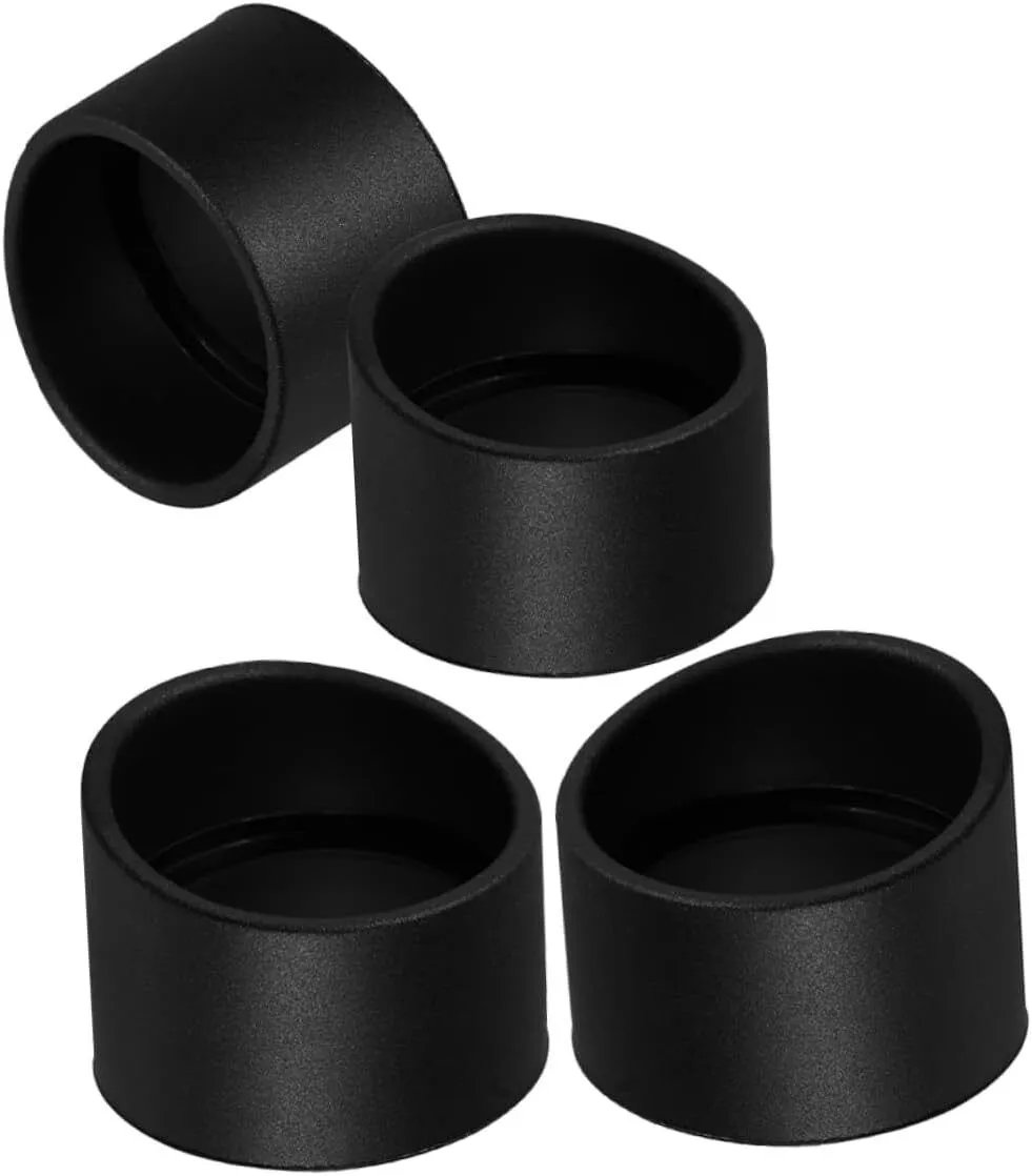 4pcs Microscope Eyepiece Covers Comfortable Rubber Eye Cups for Binocular