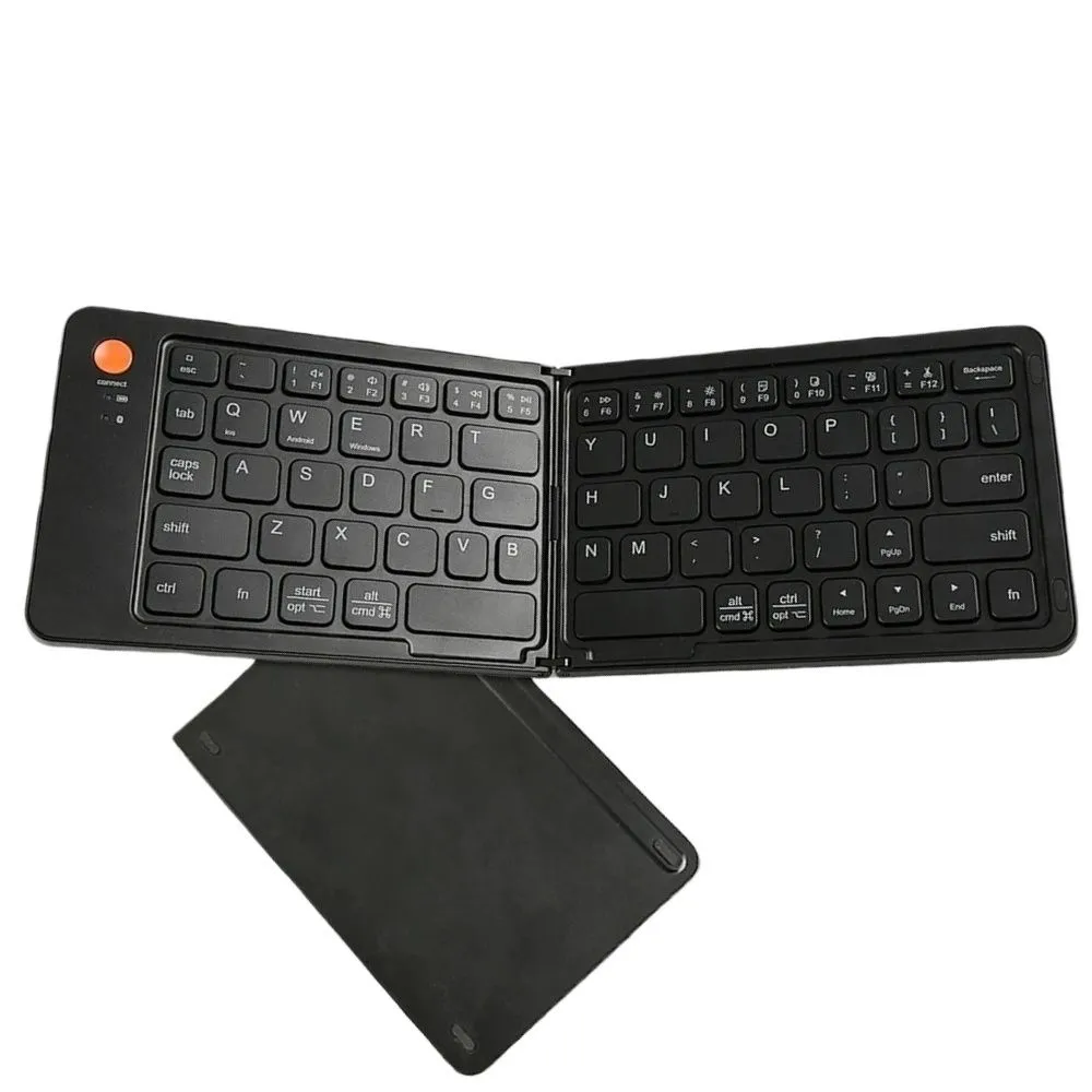 Mini Wireless Keyboard Compatible with Windows Android IOS - Black