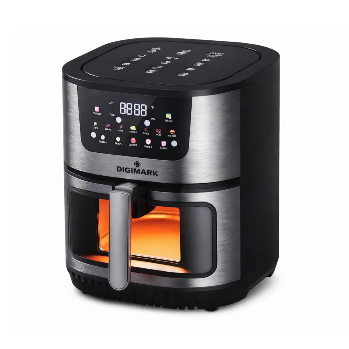 Digimark 15L Smart Digital Air Fryer 2800W - Stainless Steel Large Capacity