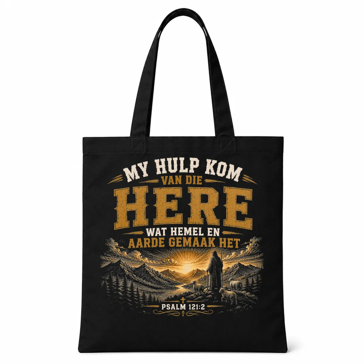 My Hulp Kom Van Die Here Tote Bag