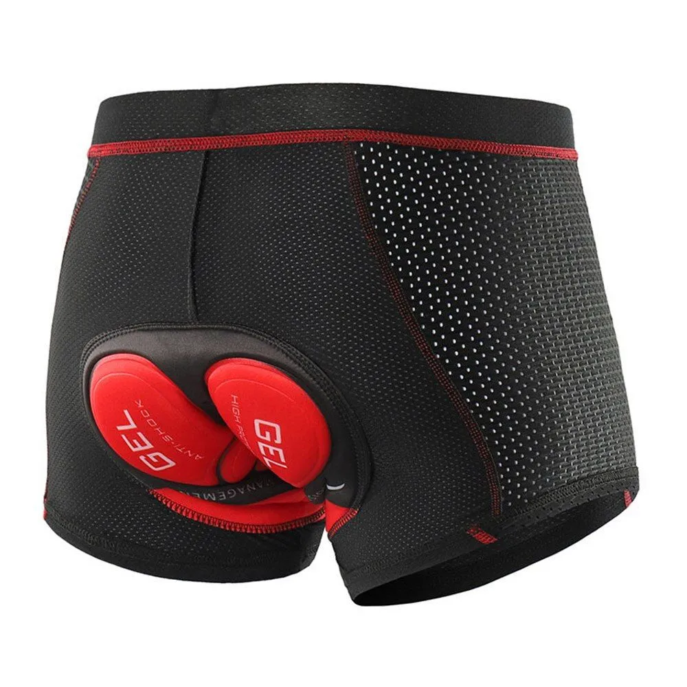 Men's Cycling Underwear Shorts with Gel Pad, Bike Shorts for Road Cycling