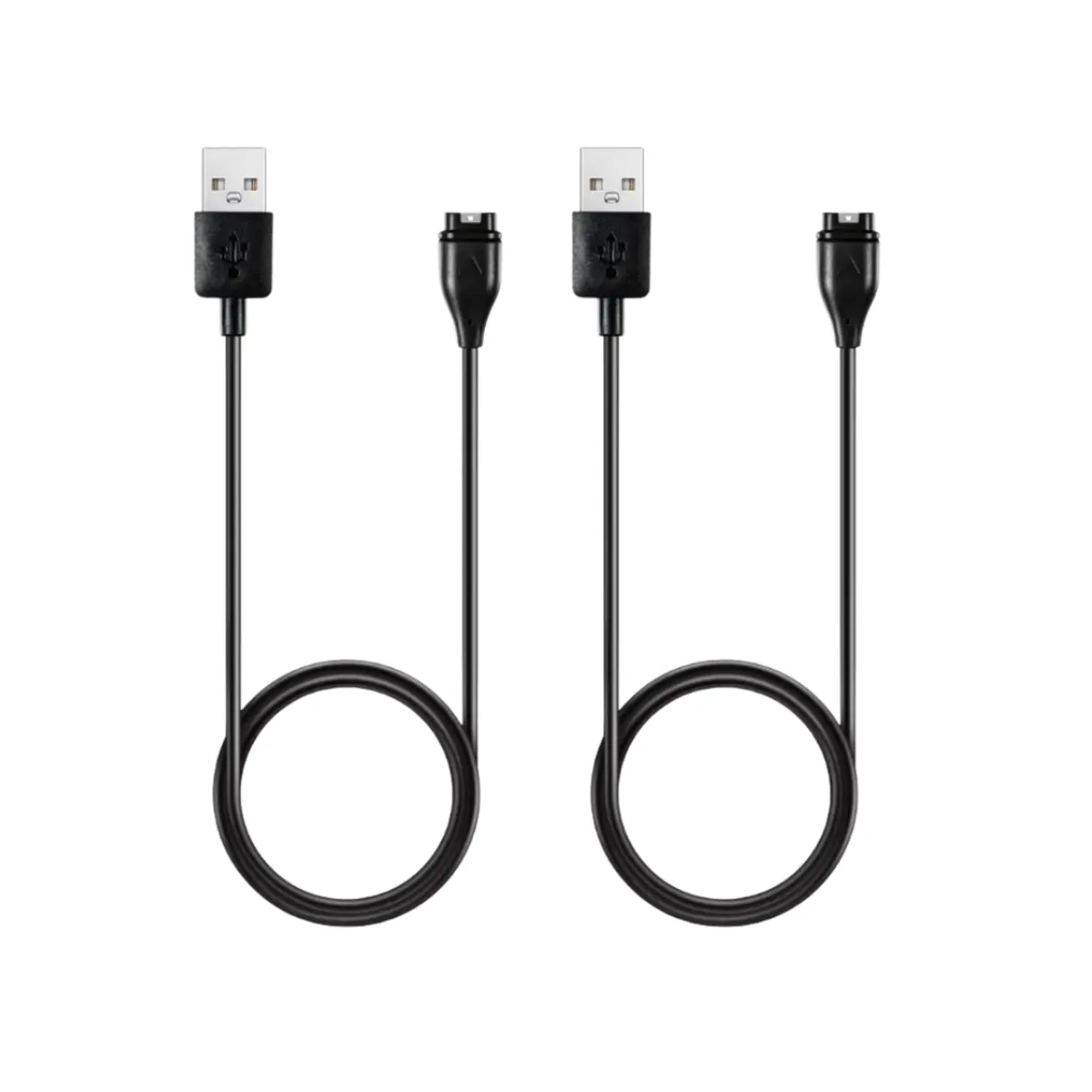 2 x Universal Charging Cable Compatible With Garmin Smartwatches