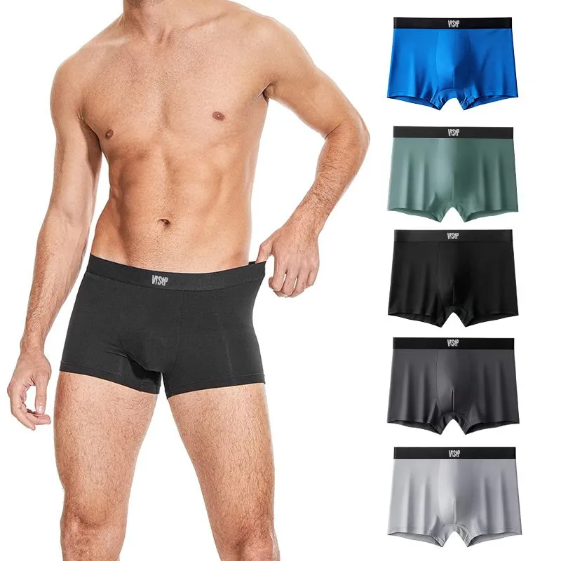 5 Piece Men's Underwear Boxer Briefs Pack Cool & Breathable Cotton-VSP