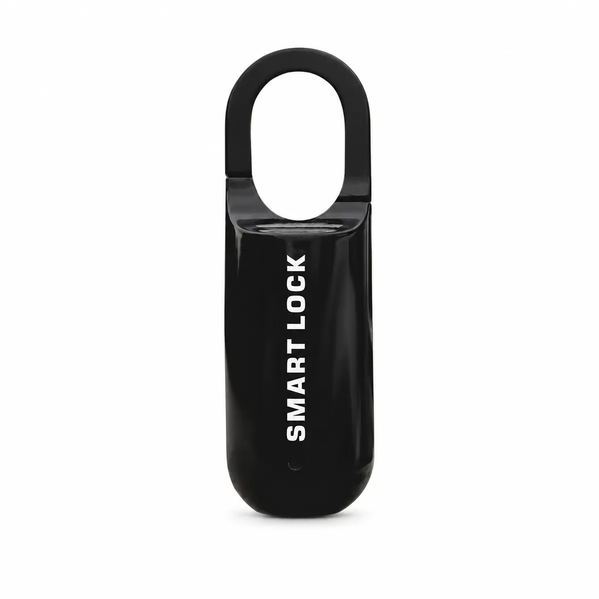 Smart Fingerprint Padlock With USB Rechargeable Unlocking - Black