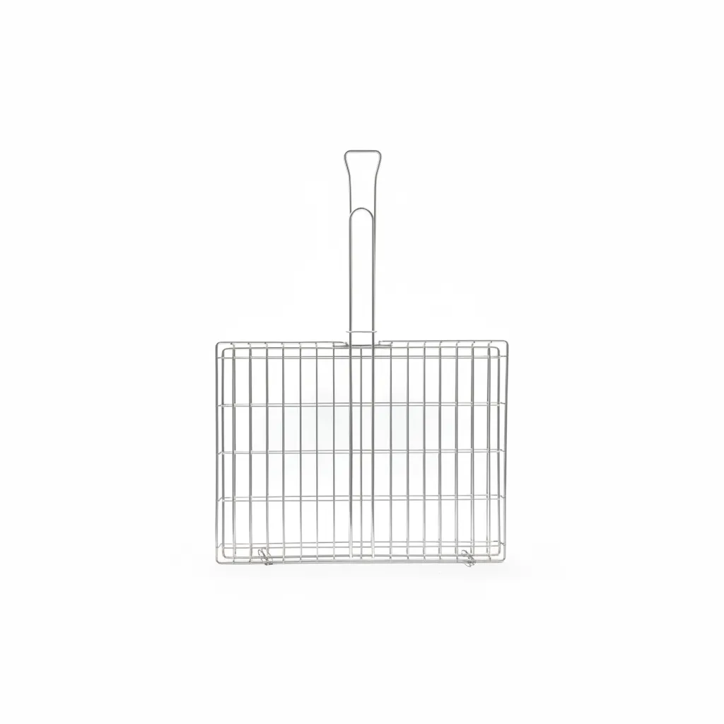 Kaufmann Stainless Steel Braai Grid 43cm x 33cm for Outdoor Cooking