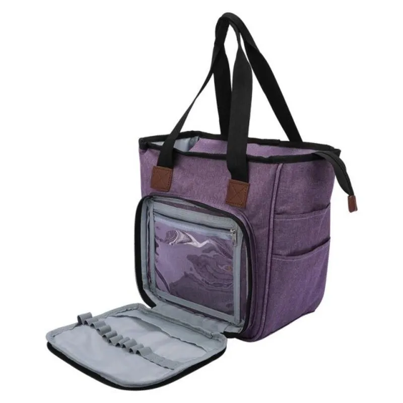 Portable Wire Storage Bag Storage Bag Hooks Yarn Hooks Knitting Needles fo
