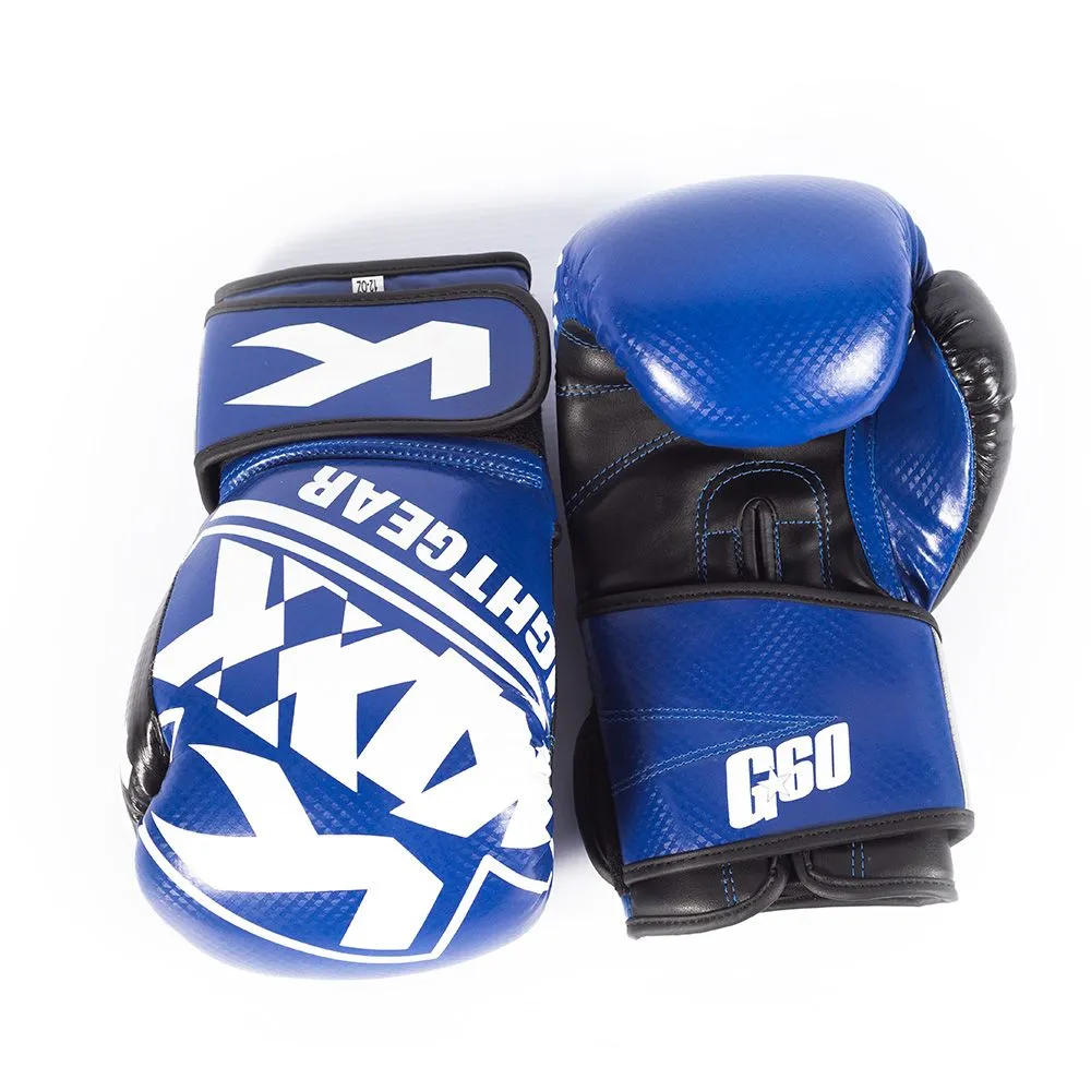 Kixx Boxing Gloves - Artificial Leather - 14Oz - 1 Pair - Blue