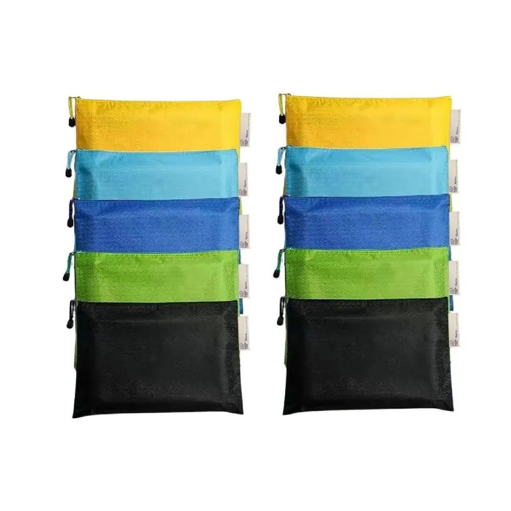Paper Lion 10pcs A5 Size Waterproof Pencil Cases/Notebook Bags Cool Color