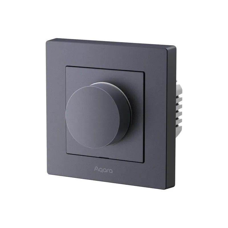 Aqara Dimmer Switch H2 EU 2-in-1 - Neutral and No Neutral - NEEDS AQARA HUB - Grey