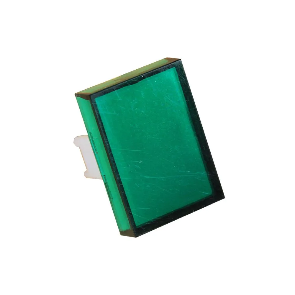 Deca - Rectangular Lens Green