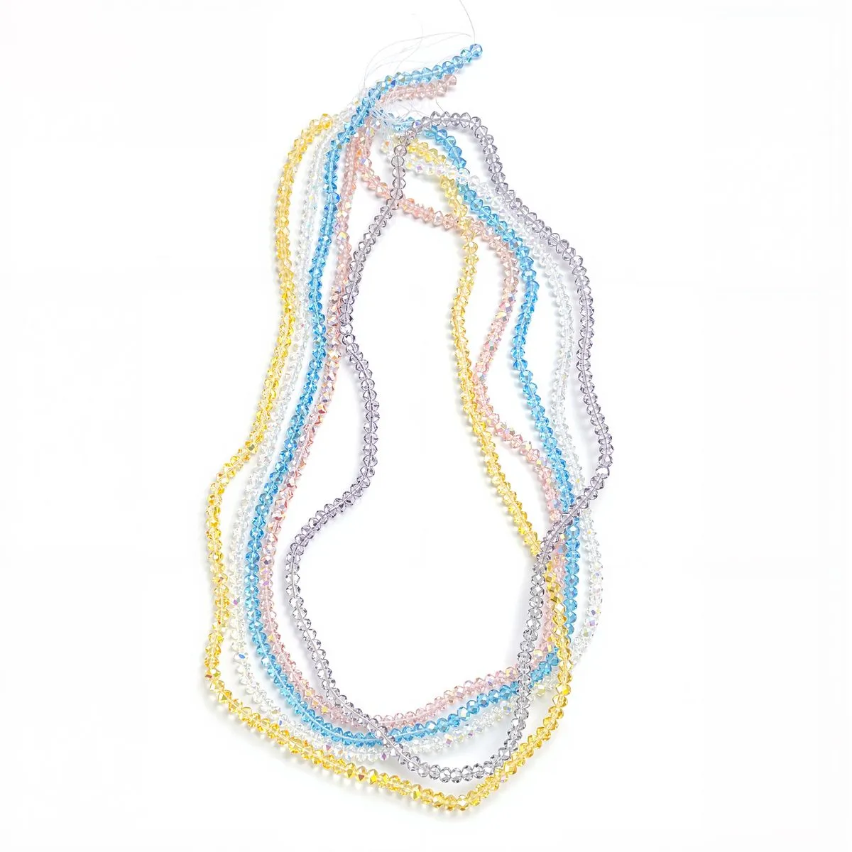 5pcs Crystal Beads Women's Jewelry Fashion Trend DIY Available Four Shapes - round bead