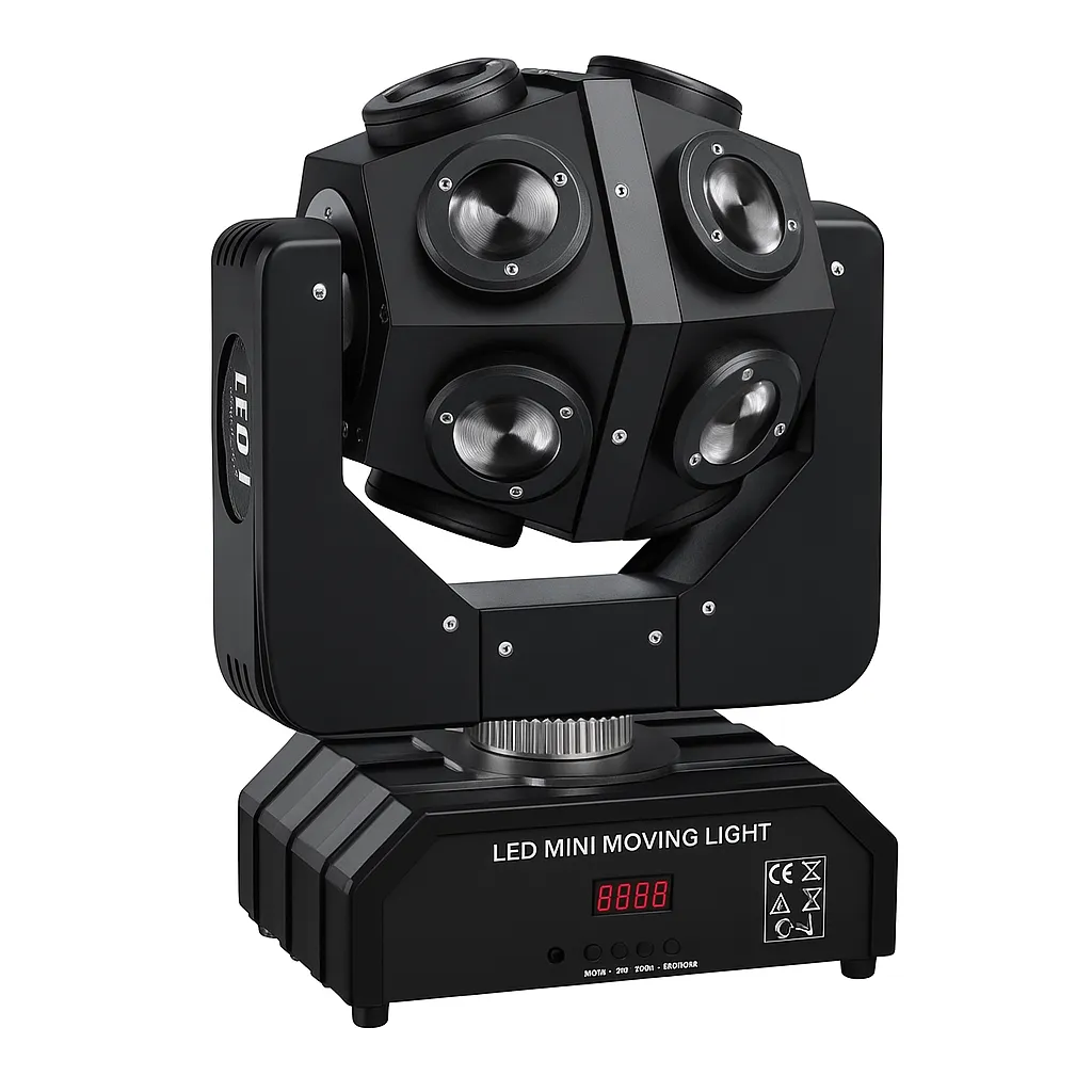 Professional Stage Light Set - 12 Moving Heads