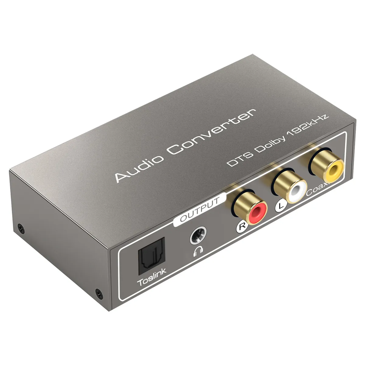 192Khz Dac Audio Converter Toslink Optical Coaxial Hdmi-Compatible
