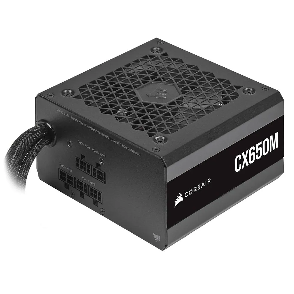 Corsair CX650M 650W 80 Plus Bronze Semi-Modular Desktop Power Supply