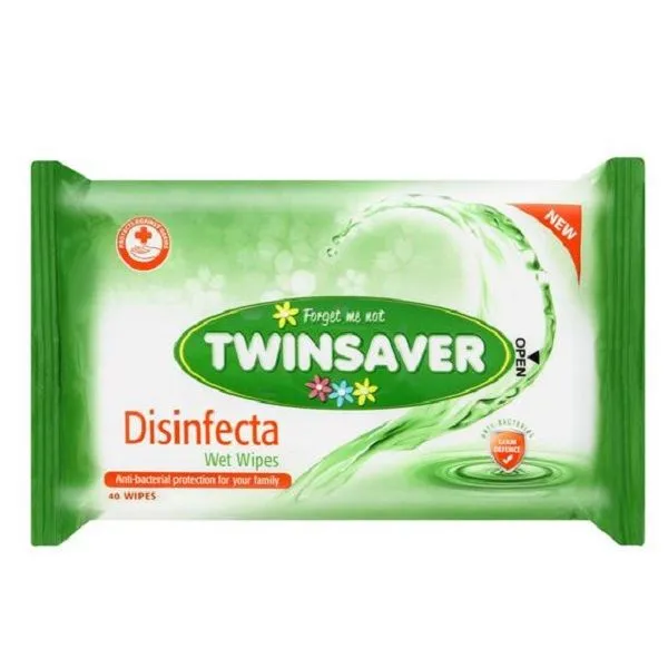 Twinsaver Disinfecta Wet Wipes