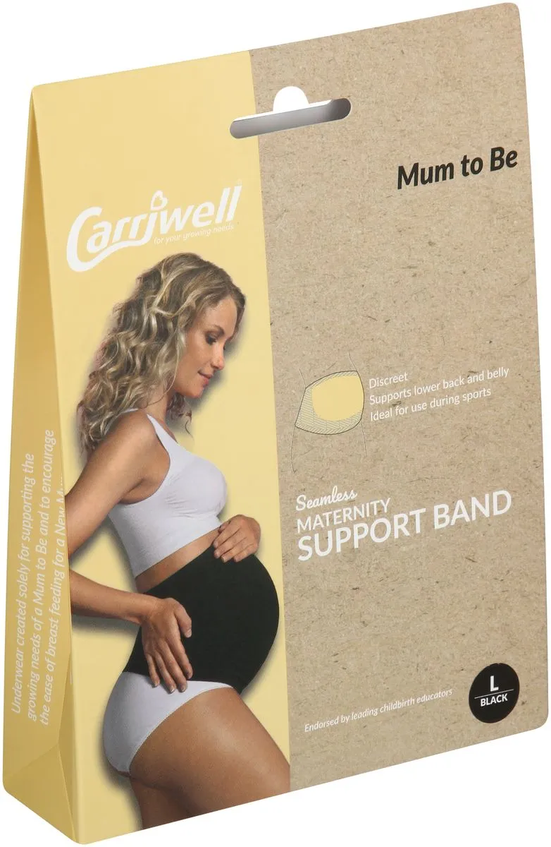 Carriwell - Maternity Support Band - Black - L