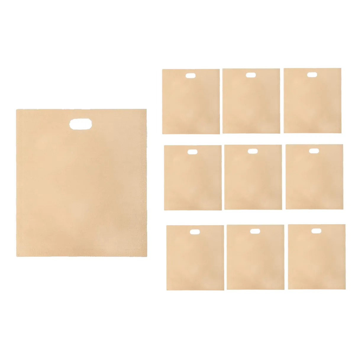 Reusable Toaster Bags Non-Stick Toasted Sandwich Bags B