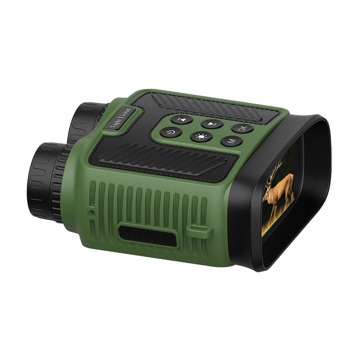 Digital Infrared Night Vision Binoculars Telescope 300M Armygreen