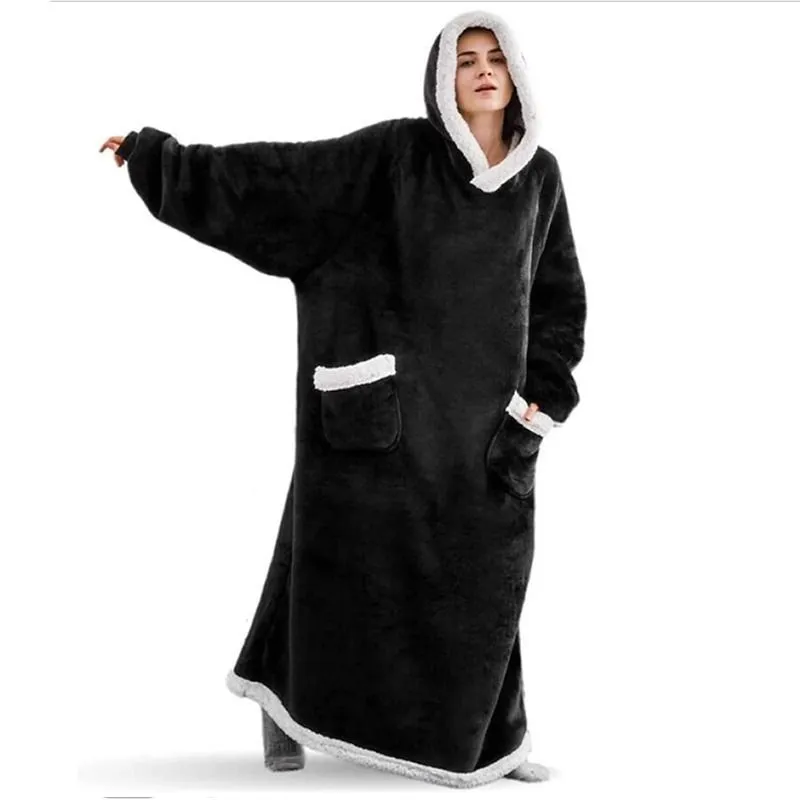 Blanket Hoodie 2 Fleece - Black