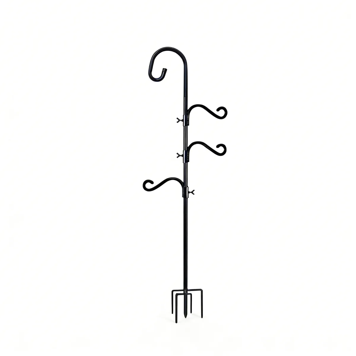 193cm Garden Hook Stand for Bird Feeders, Lanterns & Hanging Planters