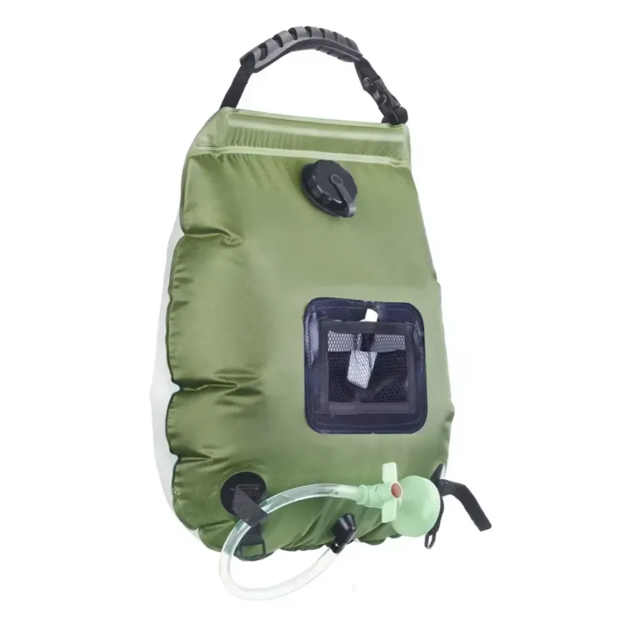 Camping Shower Solar Bath Shower Heating Water Bag Camping Hiking Travel