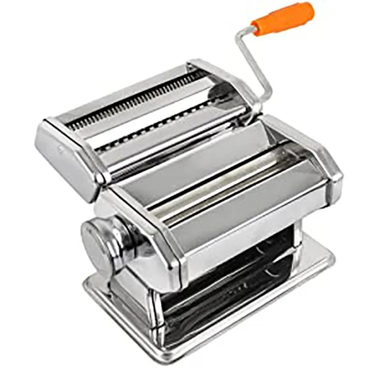 Stainless Steel Hand Crank Manual Pasta Sheet Press Roller Noodle Maker
