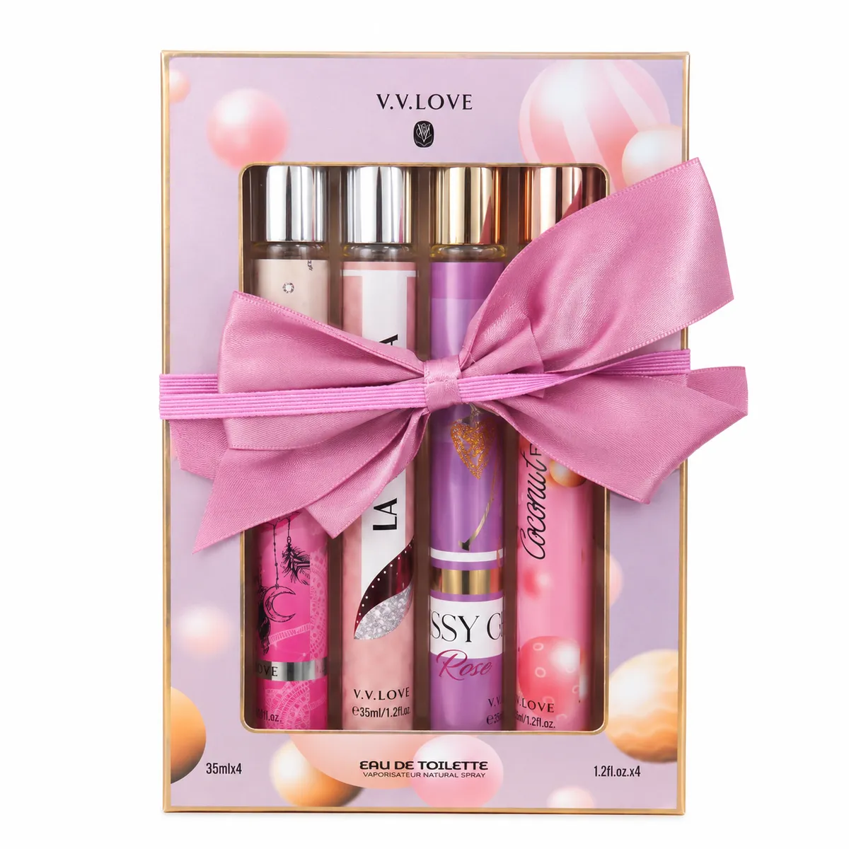 Ladies Classic Eau De Toilette Gift Set 4 x 35ml