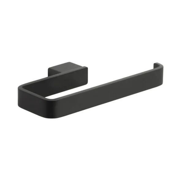 Kirk Aqua - GEDY Lounge Towel Ring - Matt Black