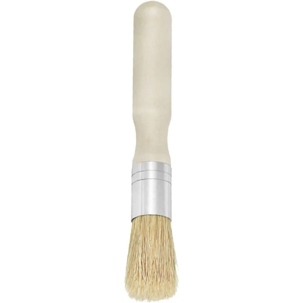 Tiny Paint Brushes Small Round Stencil Brush Wooden Handle for Painting