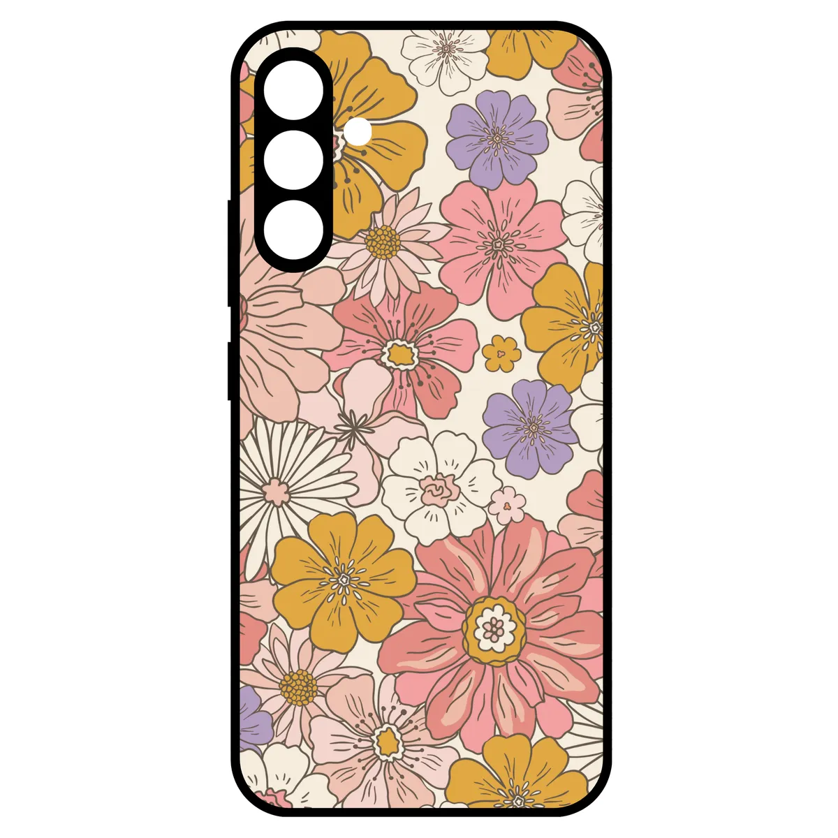 SUPERB. Cover Compatible with Samsung Galaxy S24 - Boho Wildflower Garden