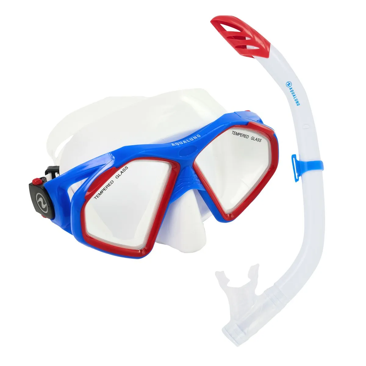 Aqualung Hawkeye SN Combo Snorkeling Set - Blue, White