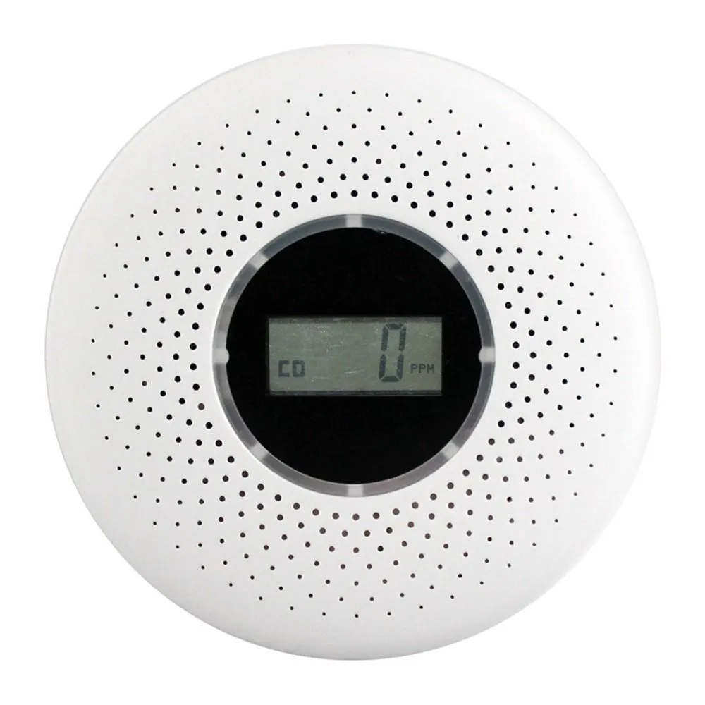Upgraded Combination Smoke and Carbon Monoxide Alarm Detector, Dual Sensor