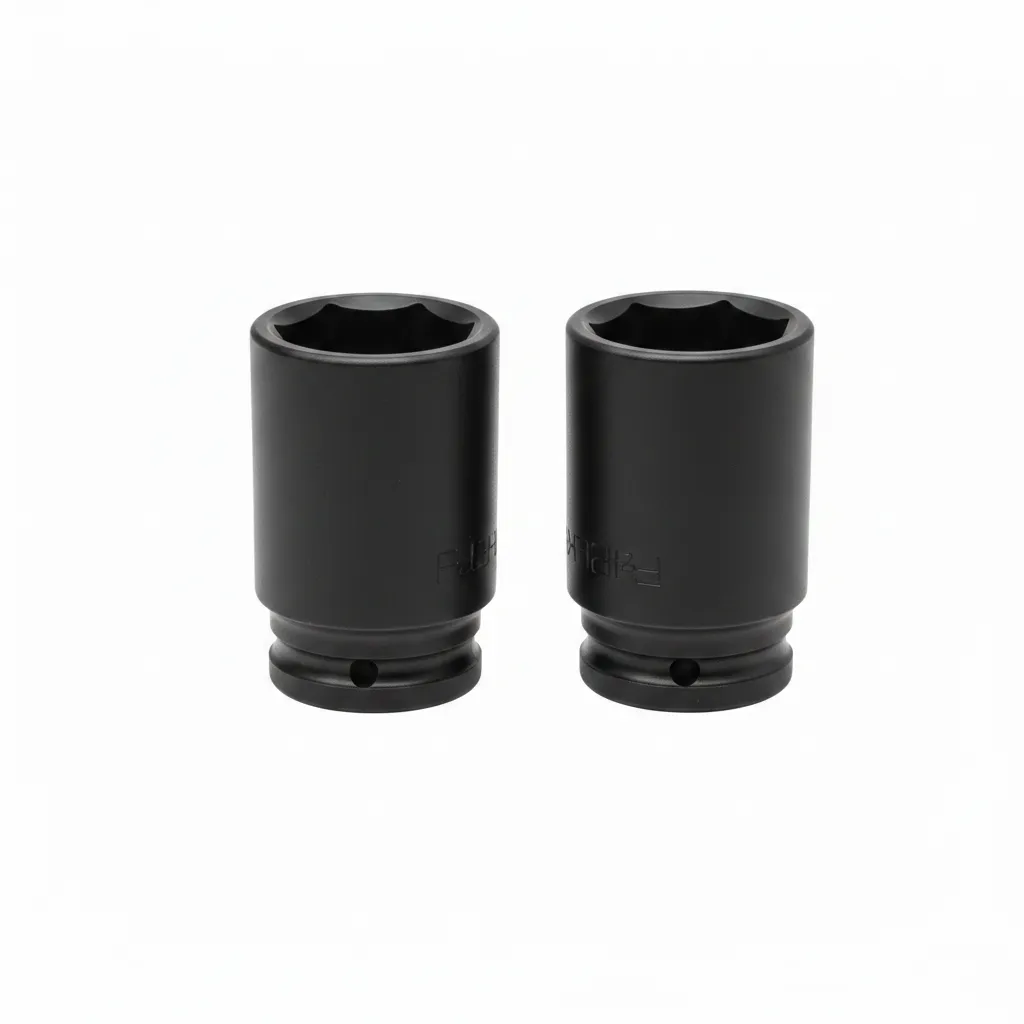 Force 41mm Deep Reach Impact Socket for 1 Inch Drive Wrenches - 2 Pack