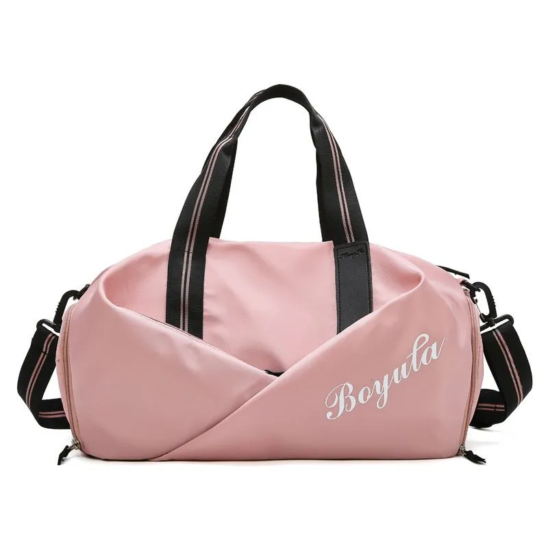 Women's Sports Fitness Bag, Wet and Dry Separation Yoga Bag