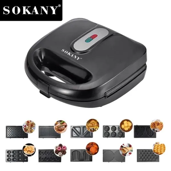 NOVIQ - SK-08021 Non-Stick Grill | Heat-Resistant Plastic Body | Quality