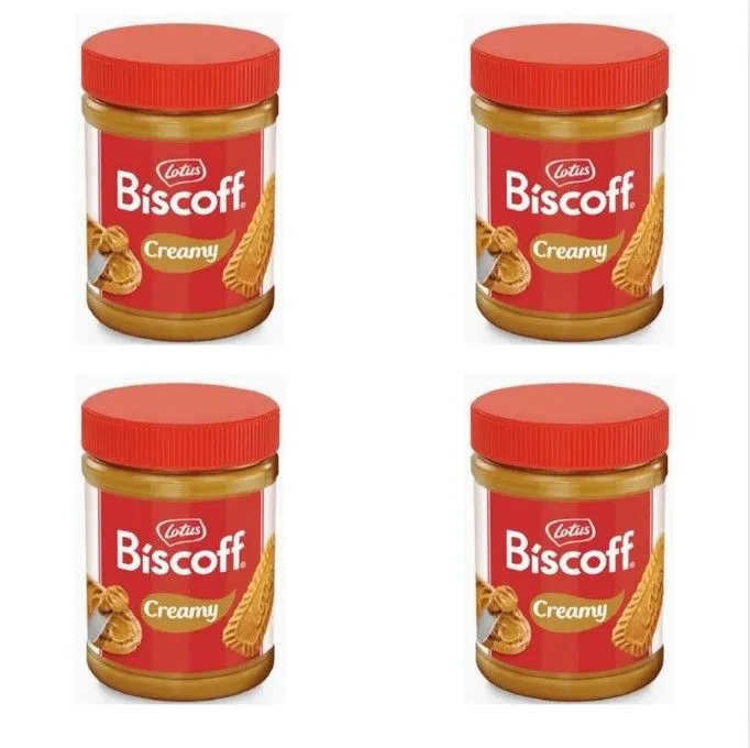 Lotus Biscoff Creamy Spread 1.6kg - Pack of 4
