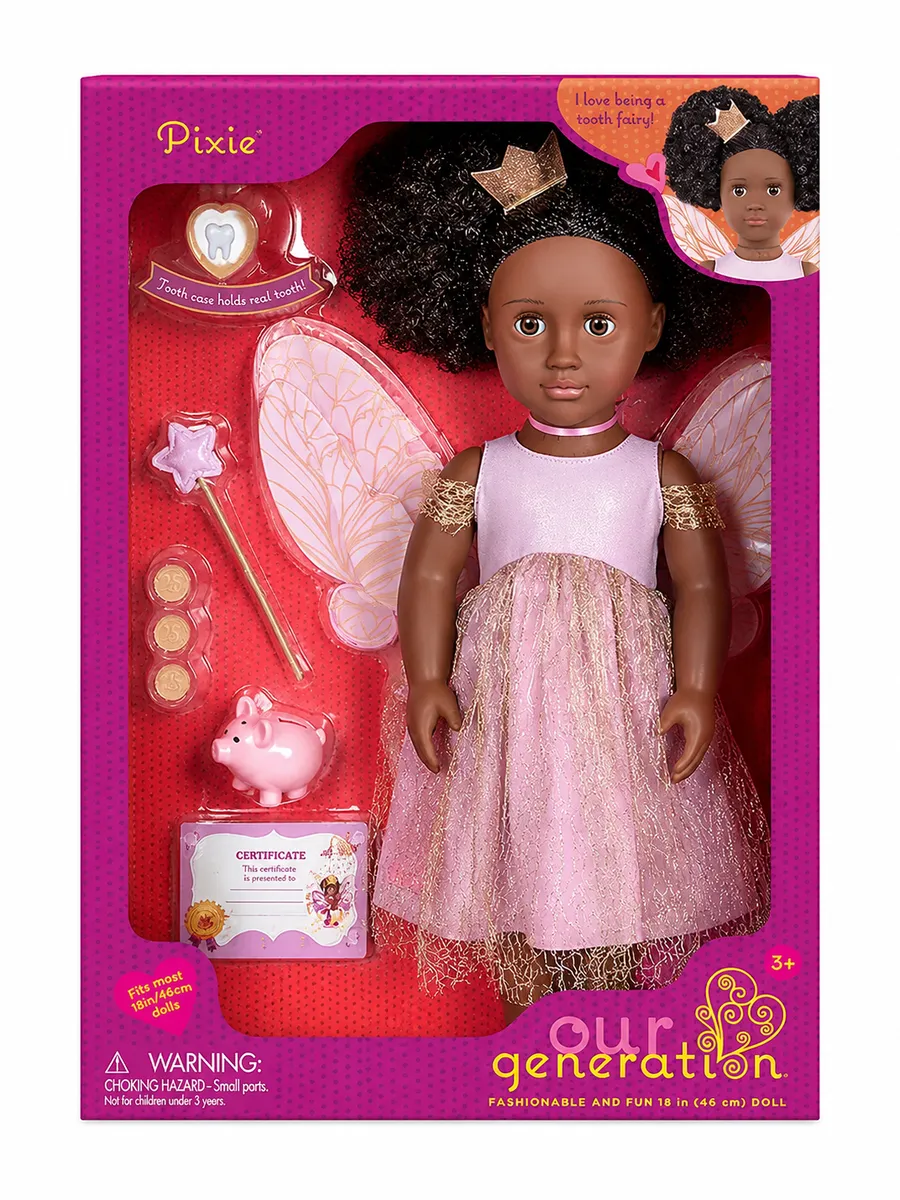 Og Activity Doll Pixie Black