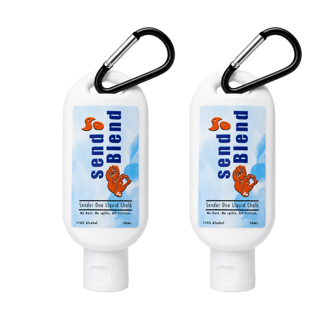 Sender One Blend Liquid Chalk - Climbing Chalk Superior Grip 50ml x 2