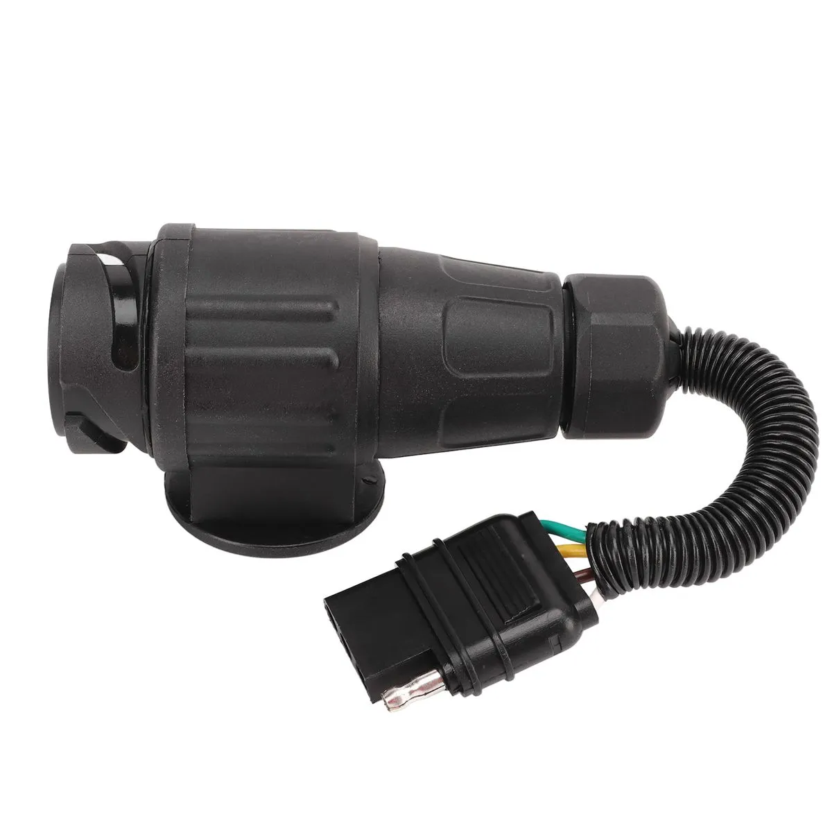 13 Pin to 4 Flat Trailer Adapter Converter for RV